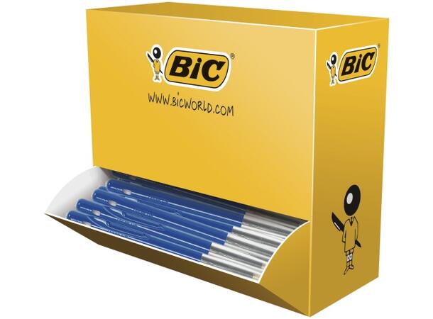 Kulepenn BIC M10 Clic M blå (100) 